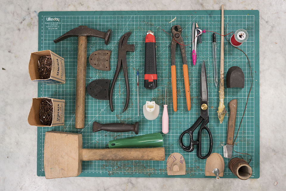 The process of shoe creation The process of shoe creation